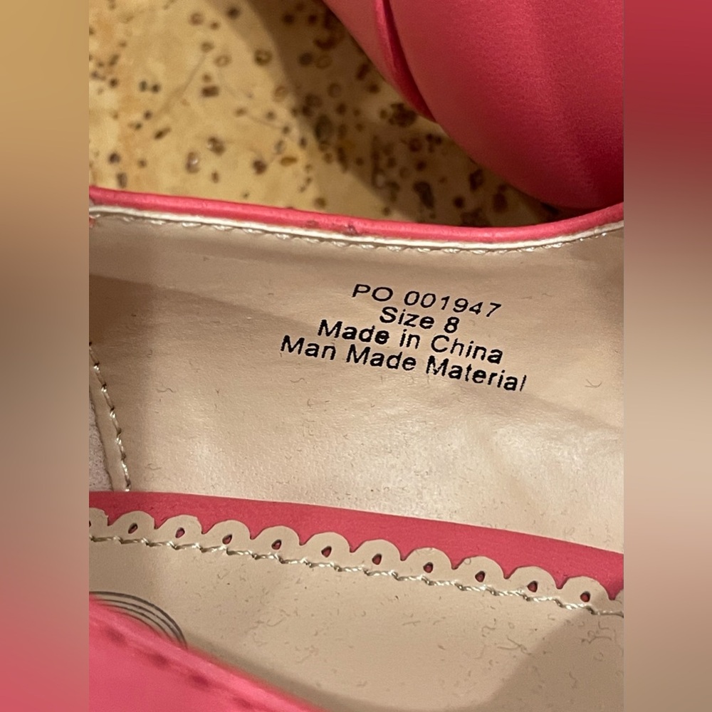 JOURNEE COLLECTION WOMENS SIDNEY PUMP Coral Size 8 - Picture 6 of 16